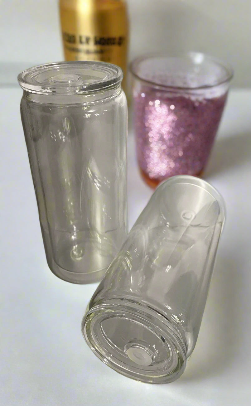 Customizable Snowglobe Tumblers