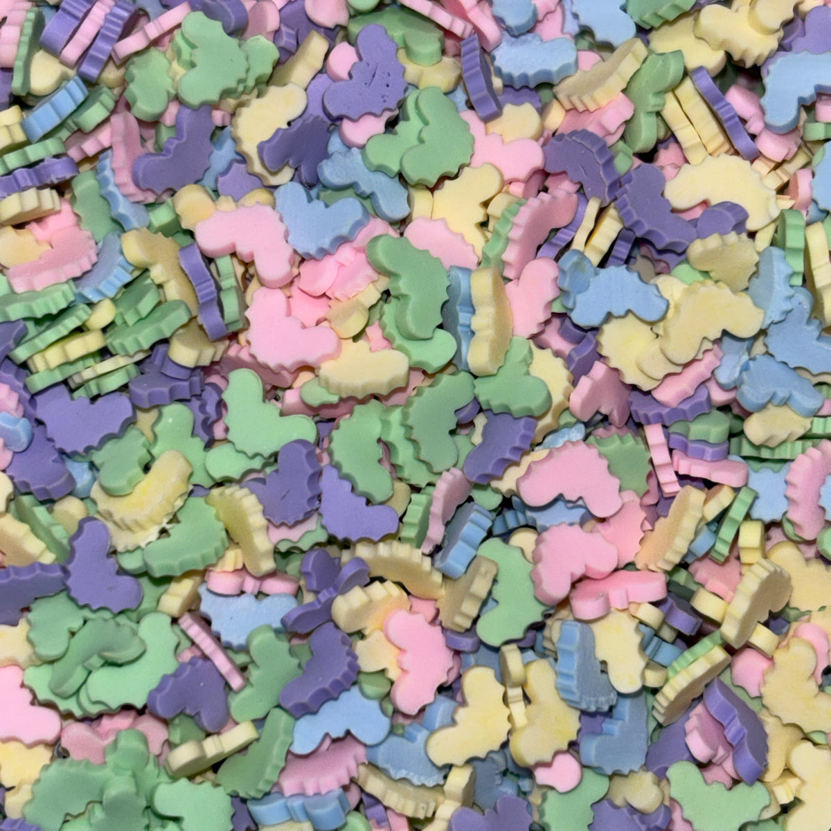 Bat Shaped Glitter/Clay