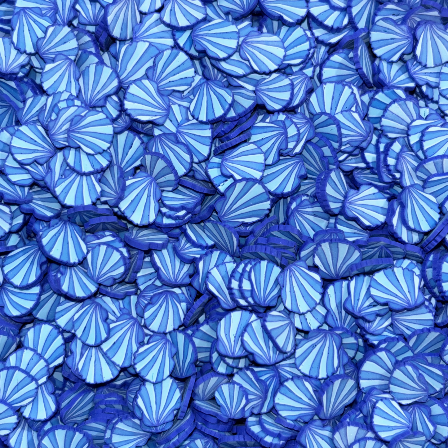 Shell Shaped Glitter/Clay