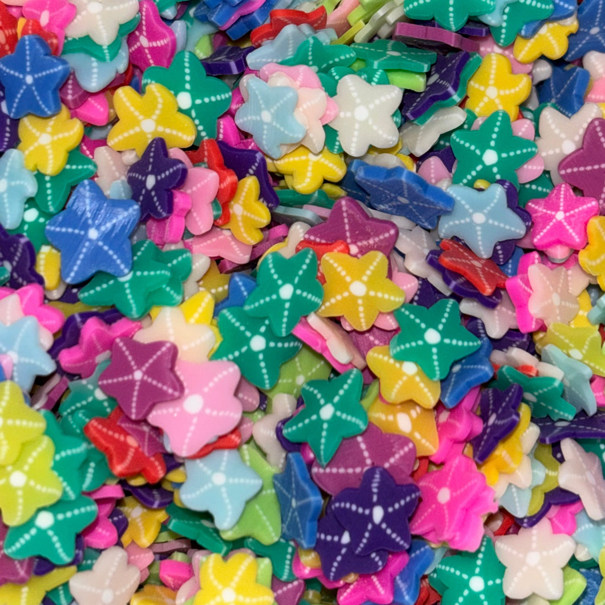 Tropical Star Fish Polymer Clay