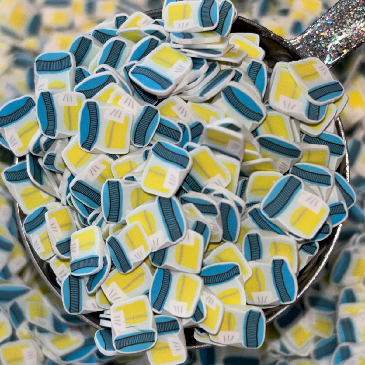 Specimen Cups Polymer Clay Slices