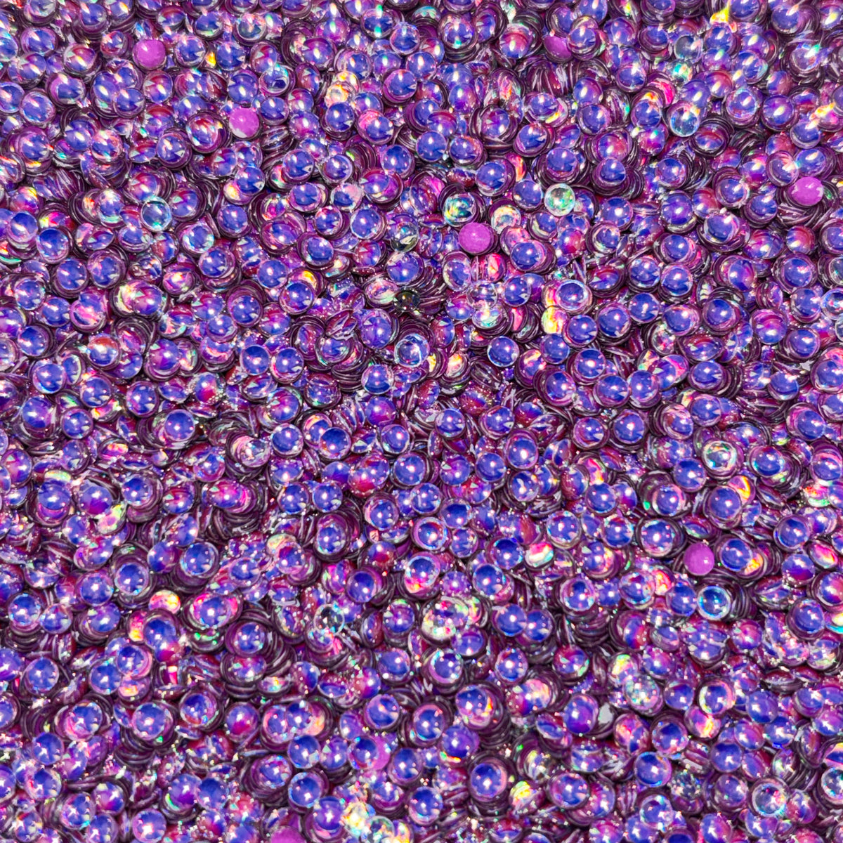Purple Bubble Glitter