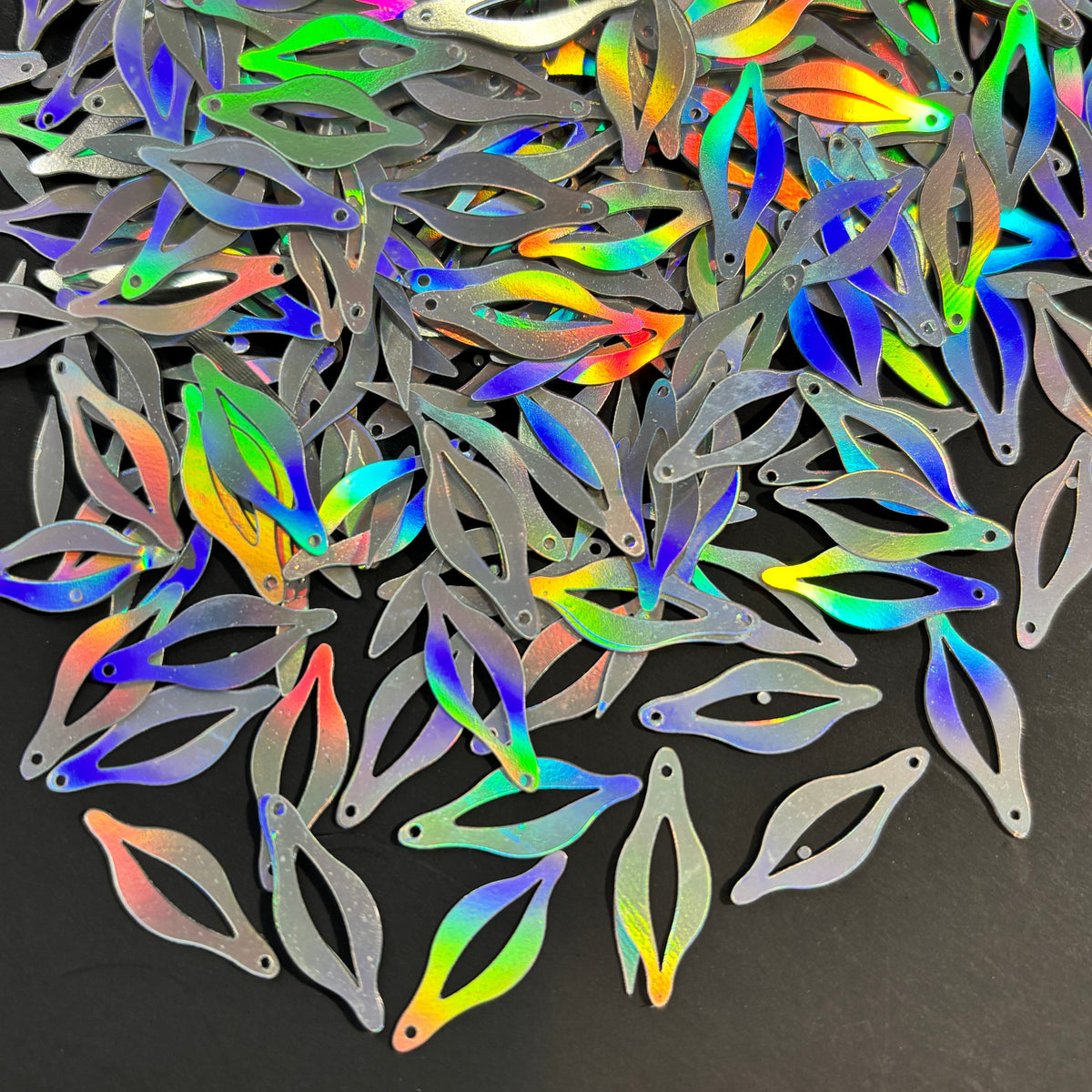 Lady Slits Shaped Glitter