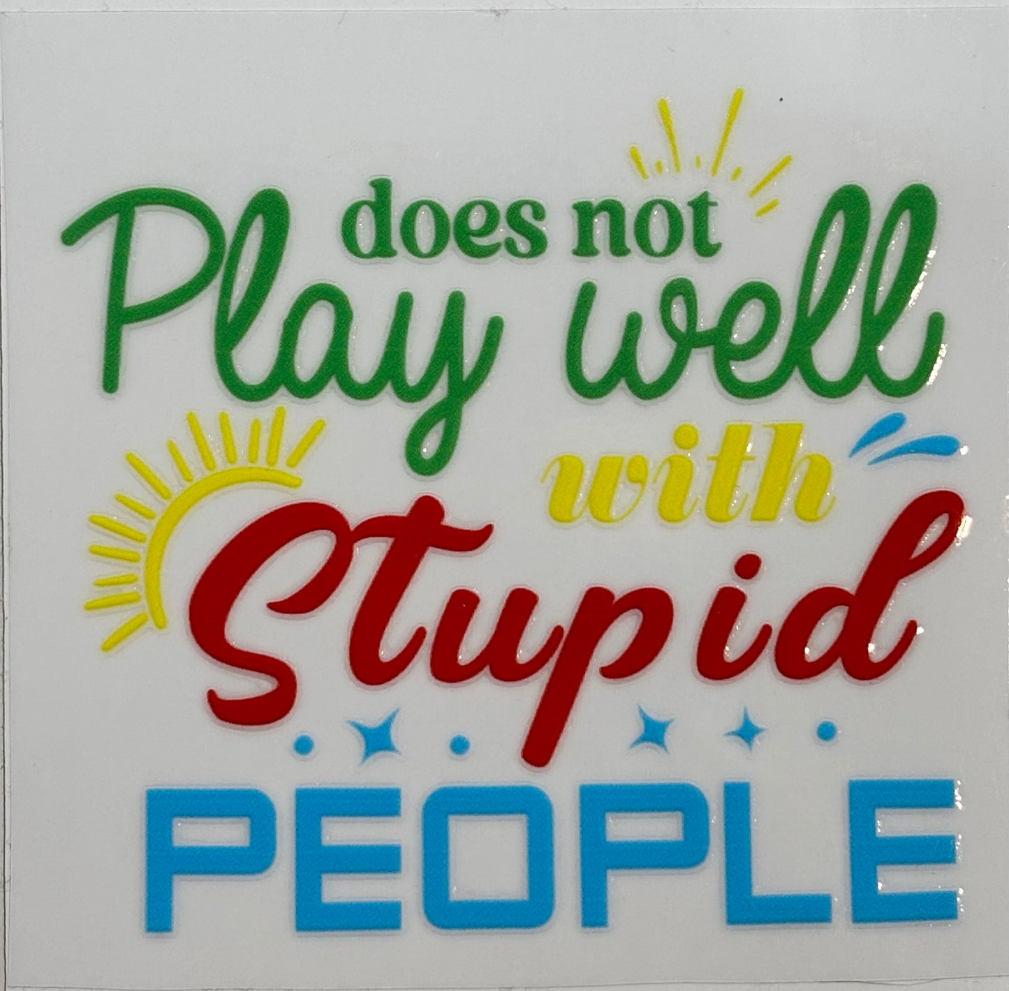 Sarcastic Decals #36