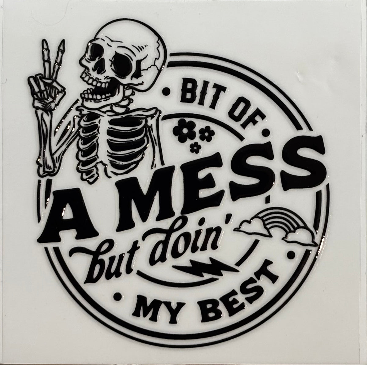 Skull/Skeleton Decal #19