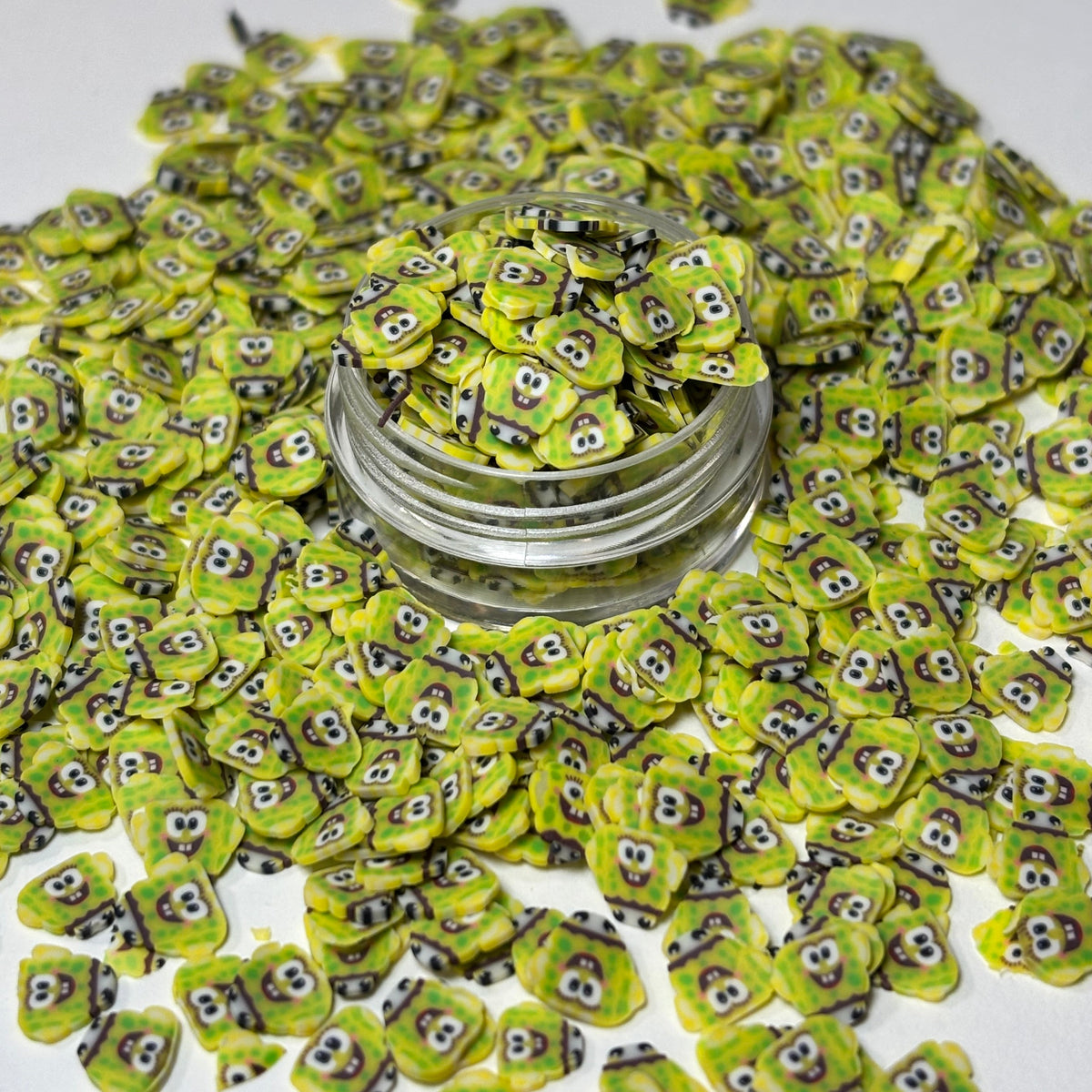 SpongeBob Polymer Clay Slices