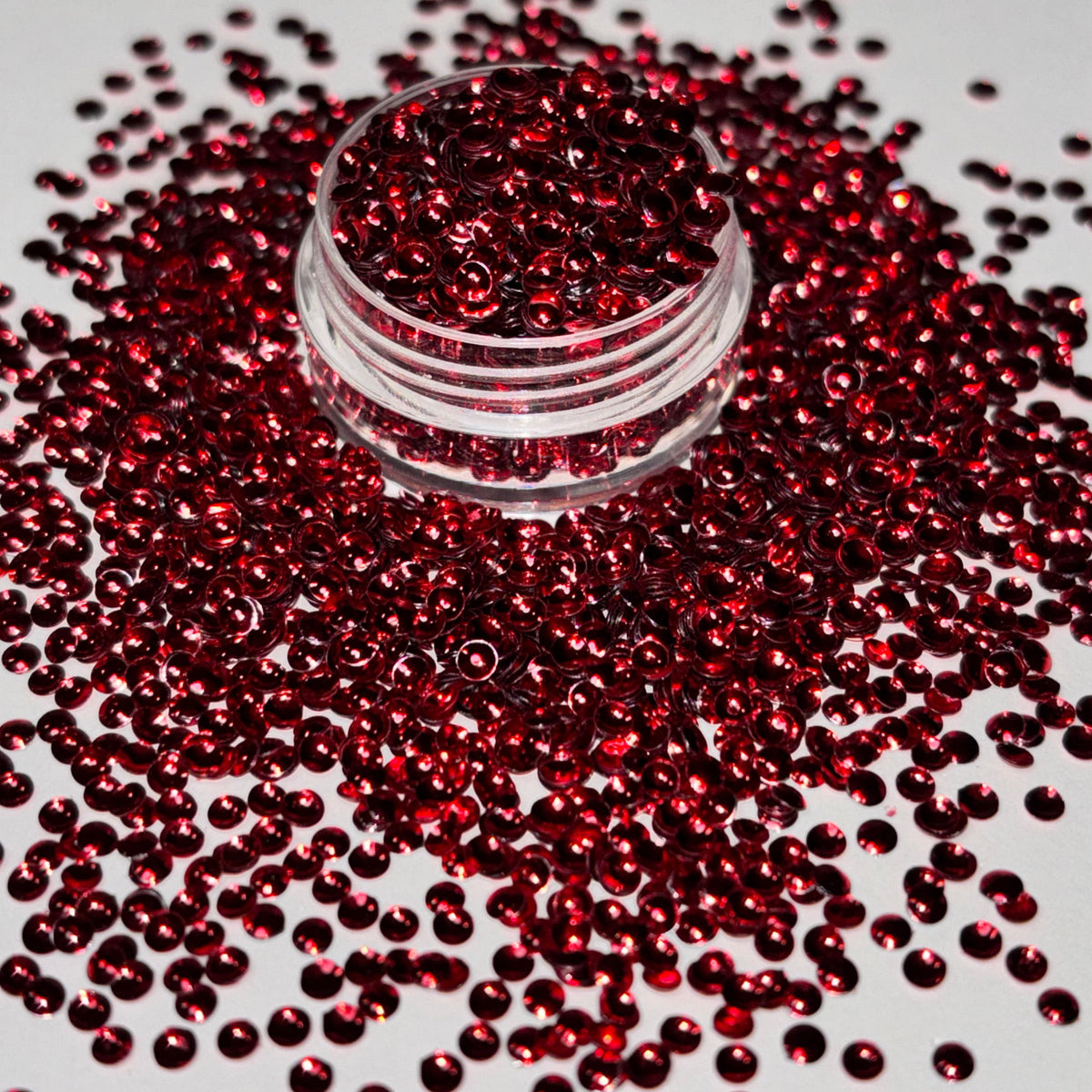 Ruby Bubble Glitter