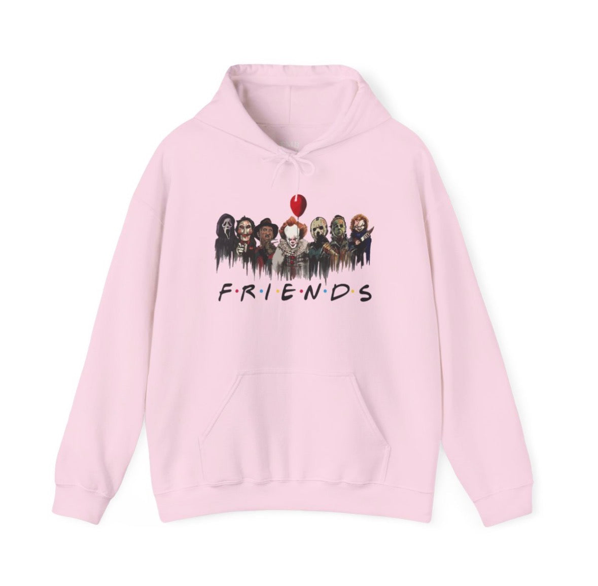Horror Characters "Friends" Pullover Hoodie