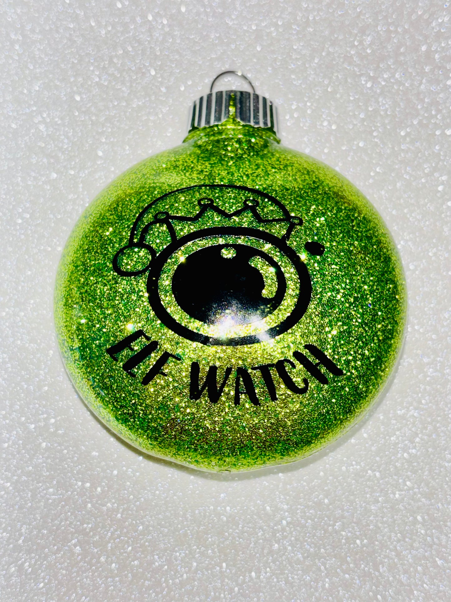 ✨ Custom Glitter Ornaments ✨