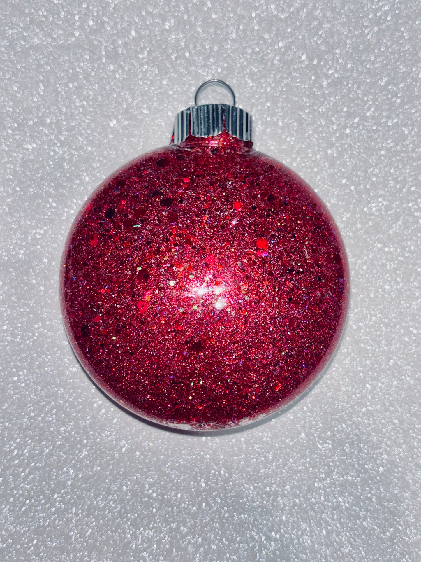 ✨ Custom Glitter Ornaments ✨
