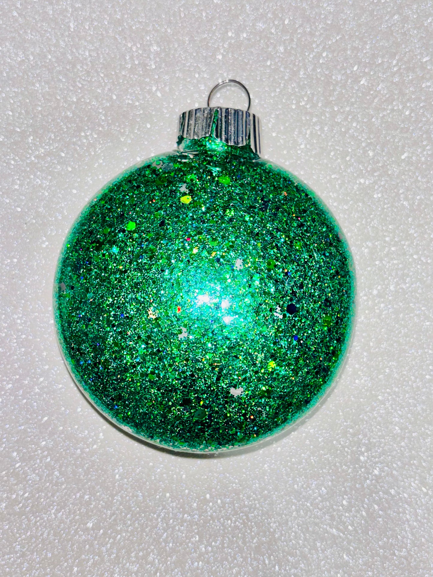 ✨ Custom Glitter Ornaments ✨