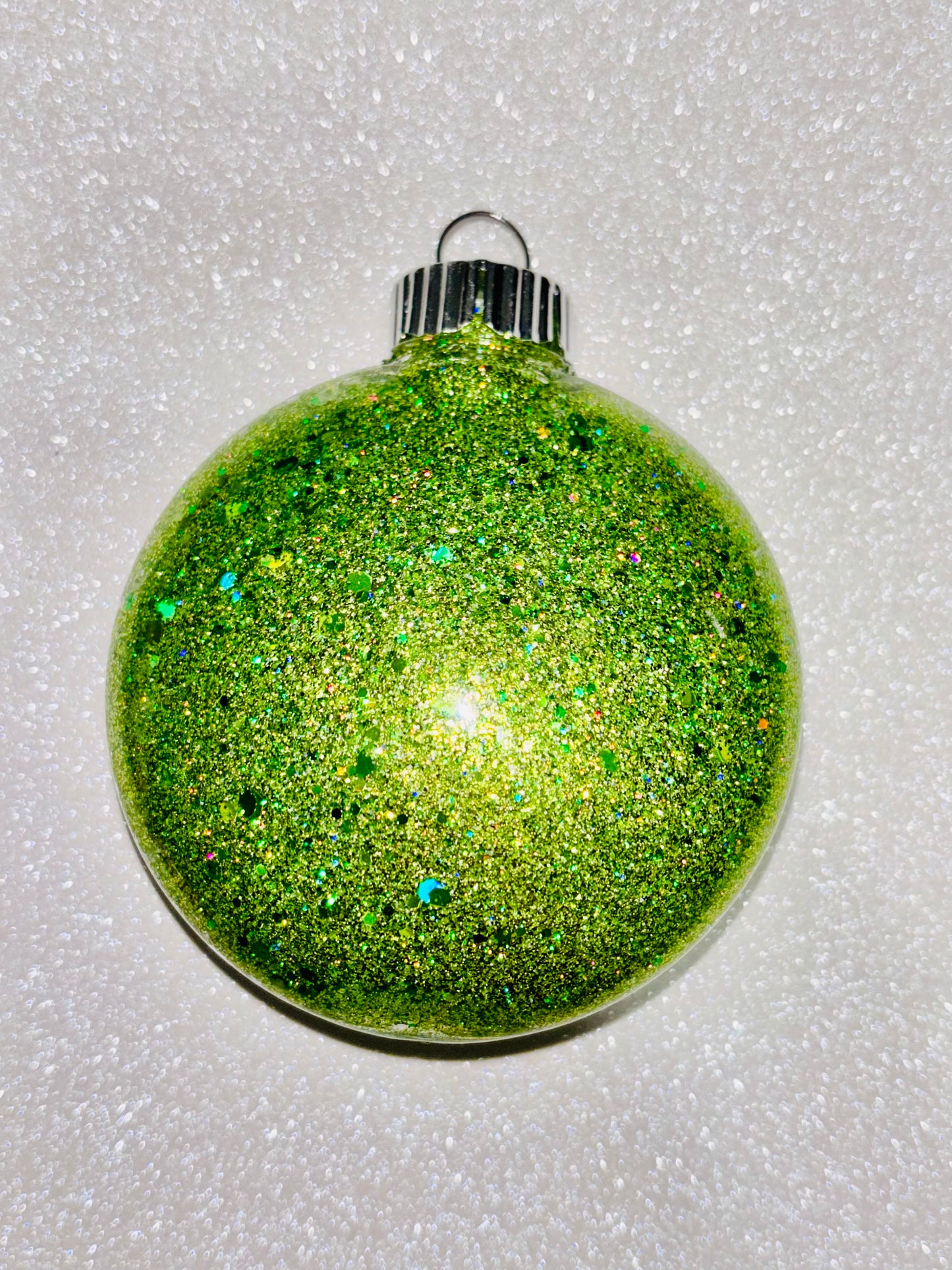 ✨ Custom Glitter Ornaments ✨