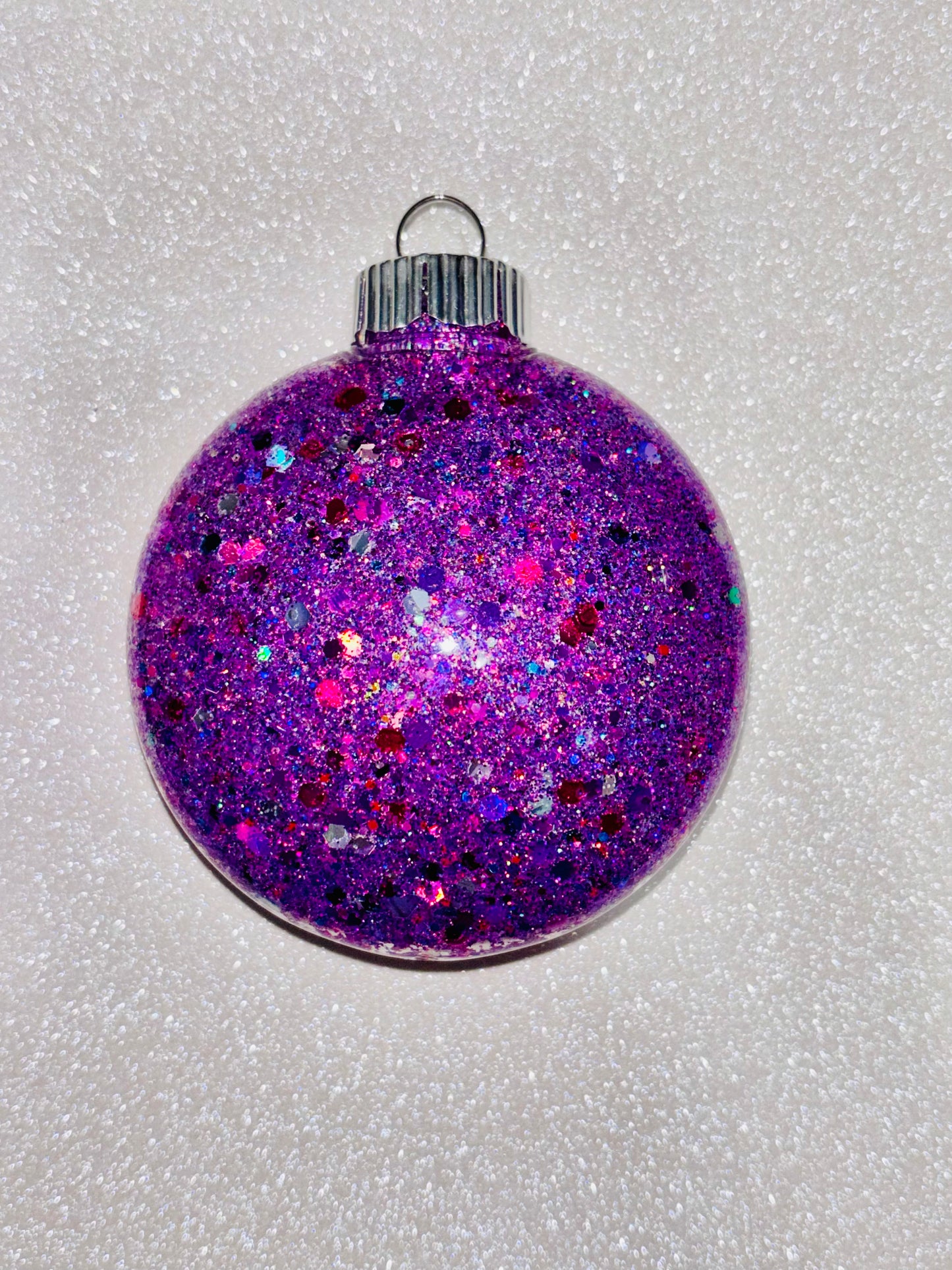 ✨ Custom Glitter Ornaments ✨