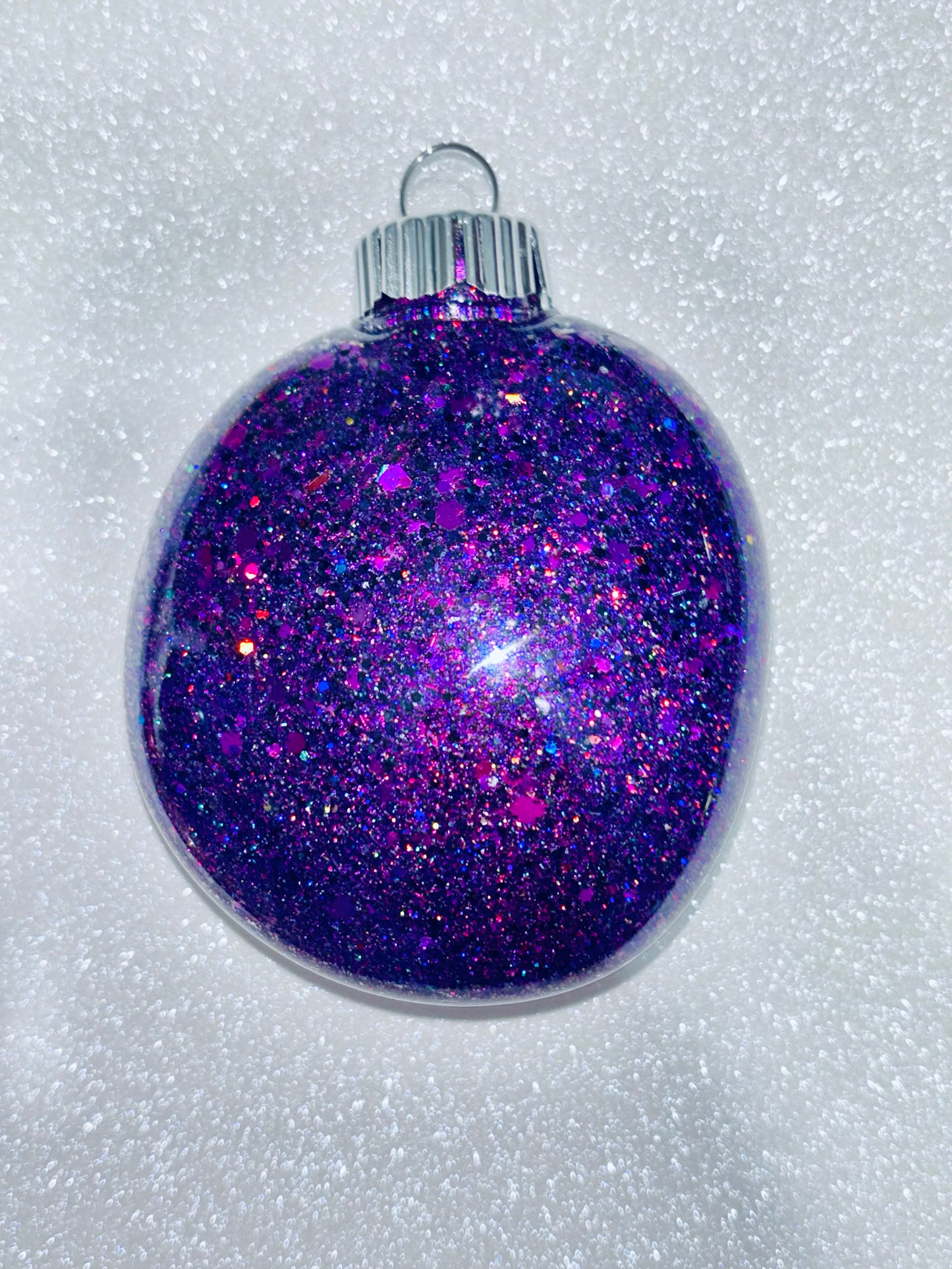 ✨ Custom Glitter Ornaments ✨
