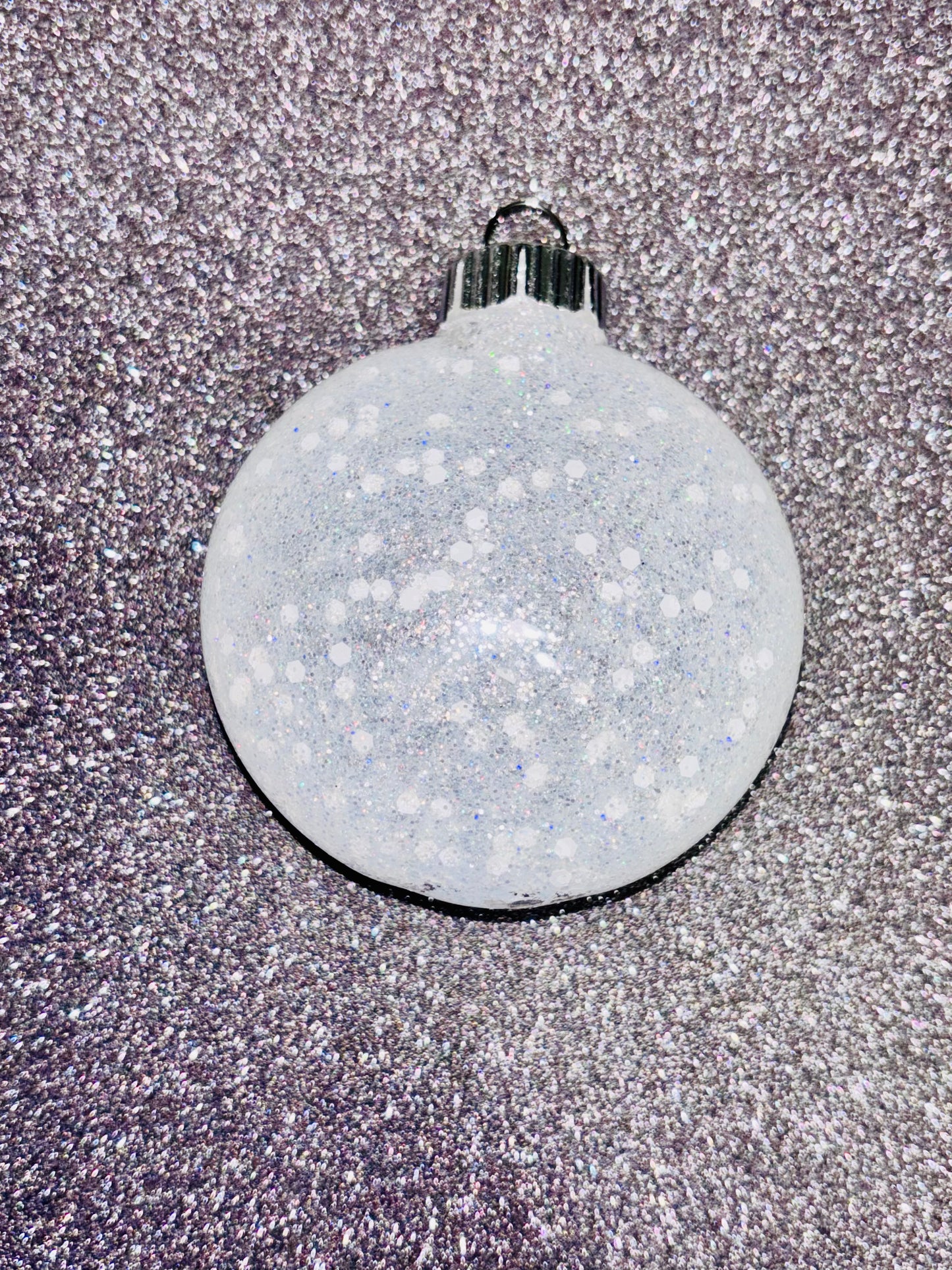 ✨ Custom Glitter Ornaments ✨