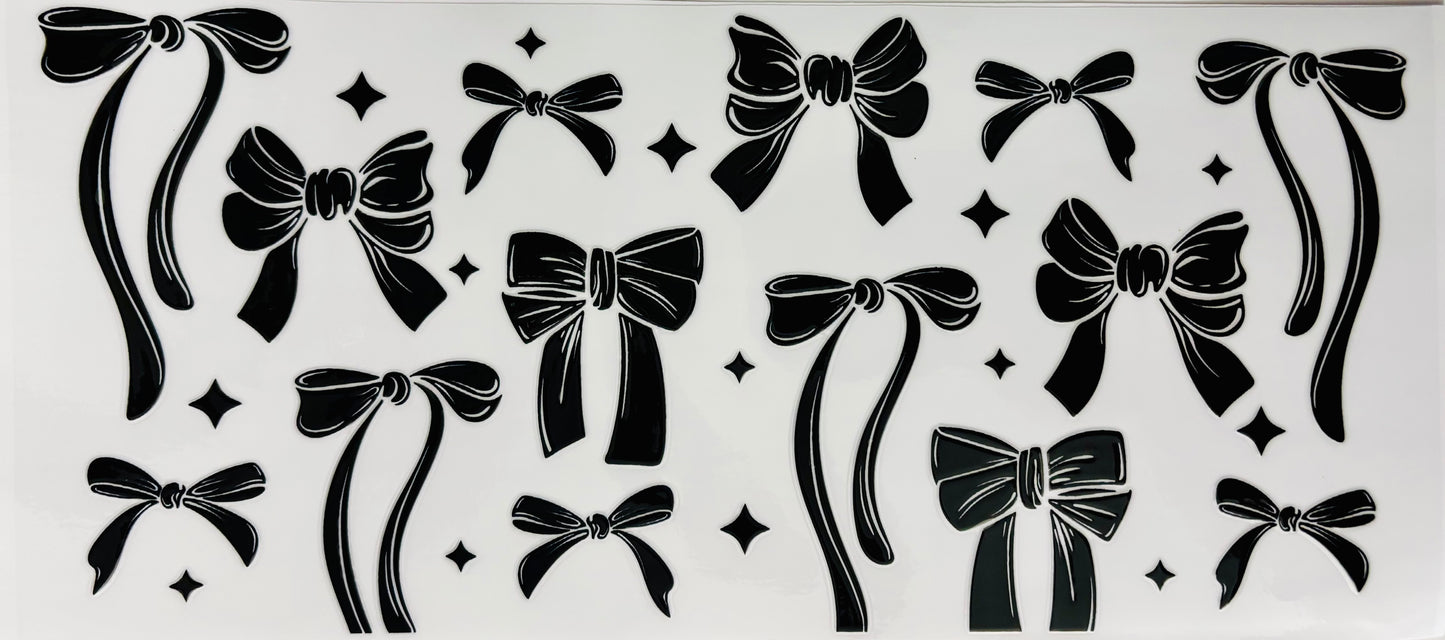 # 221 - Black bows wrap