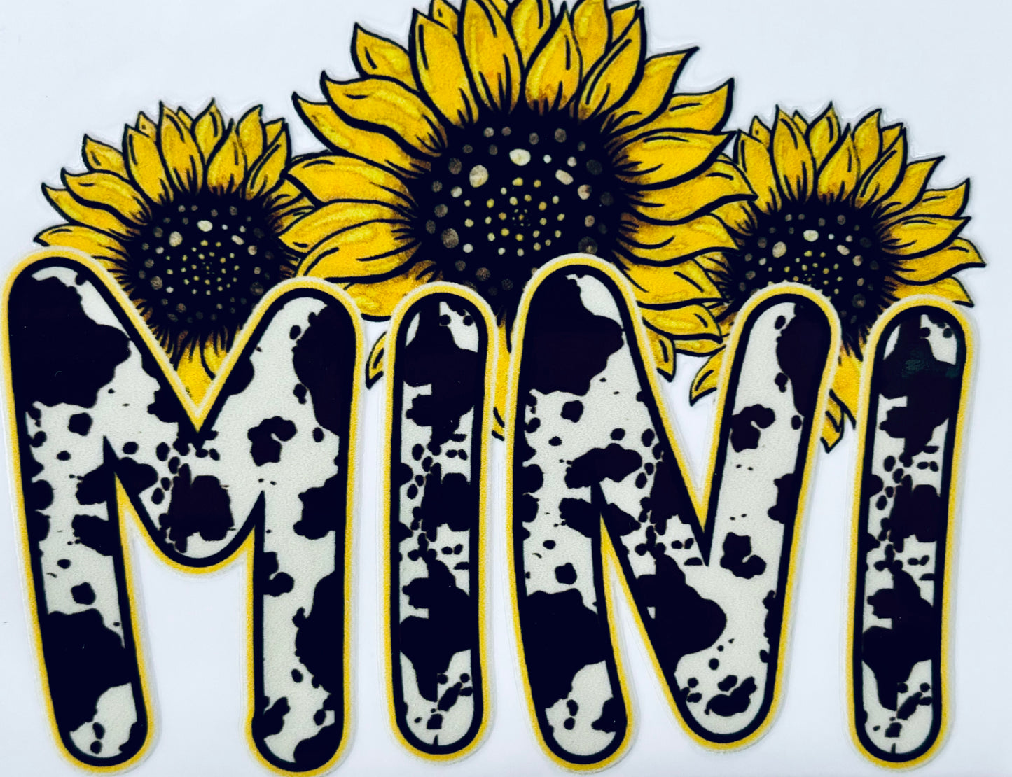 #102 - Mini Sunflower decal
