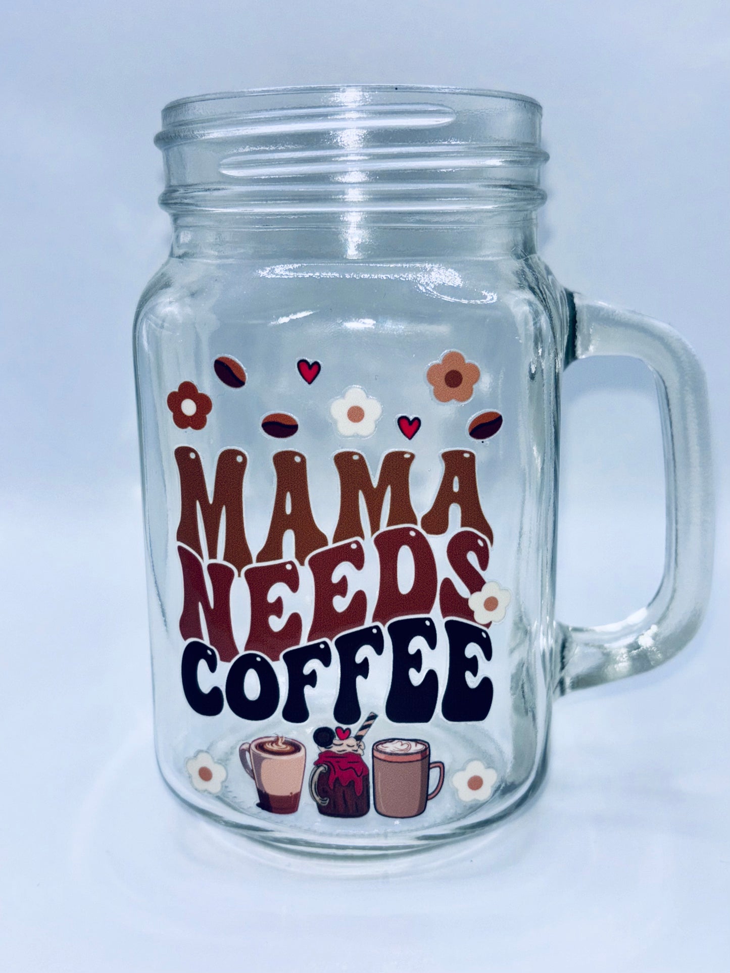 Glass Country Style Mug (16 oz)