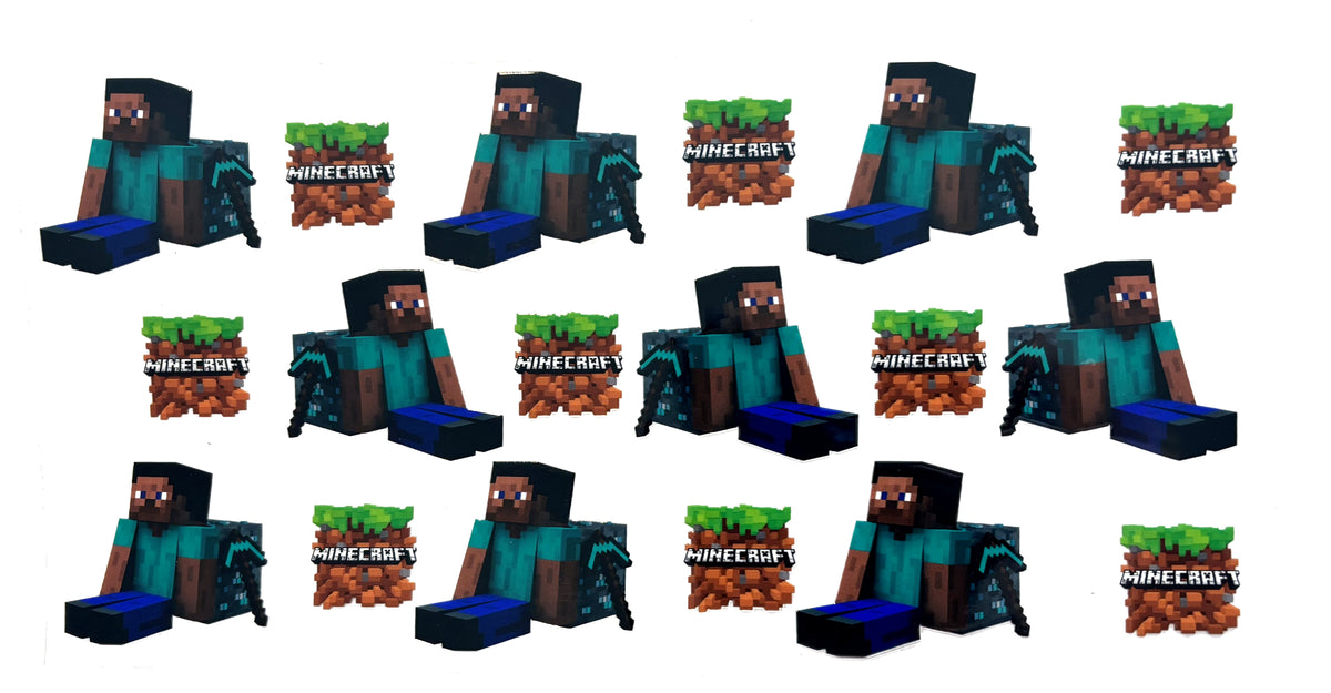 Minecraft UVDTF decal wrap, #600, on a white background