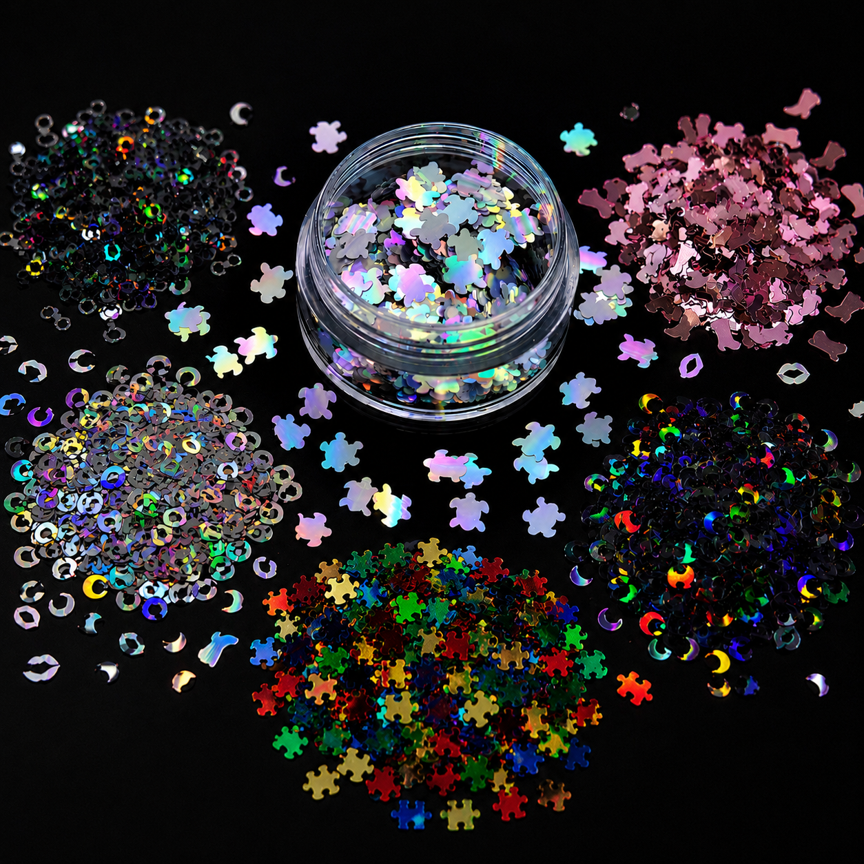 Shaped Glitter