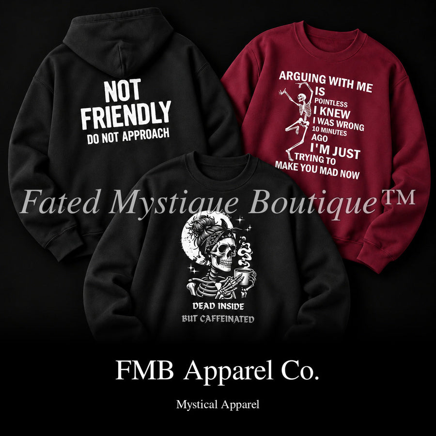 FMB Apparel Co collection cover with standardized title — Fated Mystique Boutique
