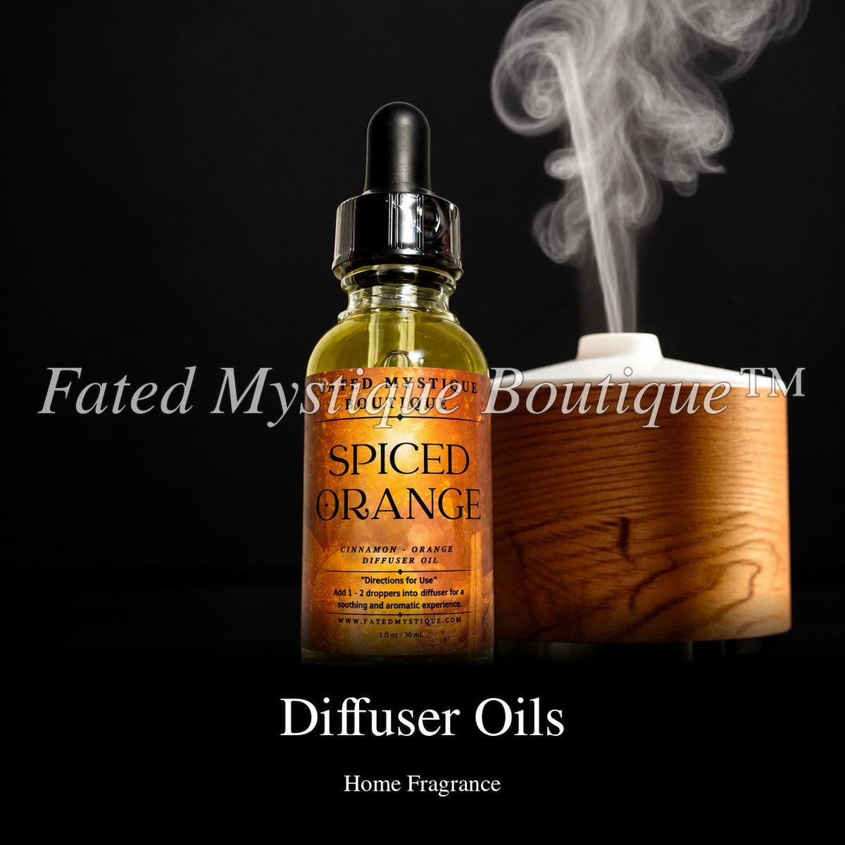 Diffuser Oils collection cover with standardized title — Fated Mystique Boutique