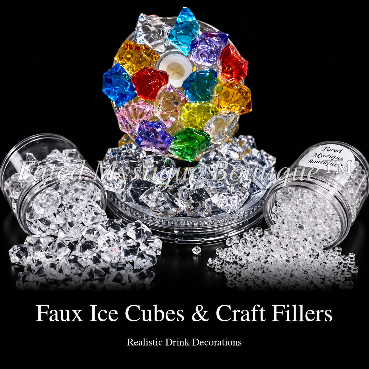 Faux Ice Cubes & Craft Fillers