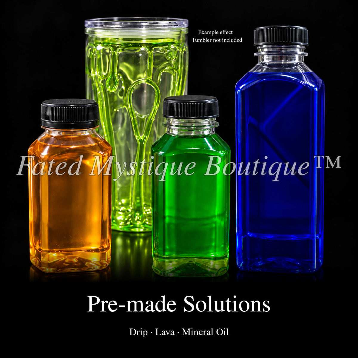 Pre-made Solutions collection cover with standardized title — Fated Mystique Boutique