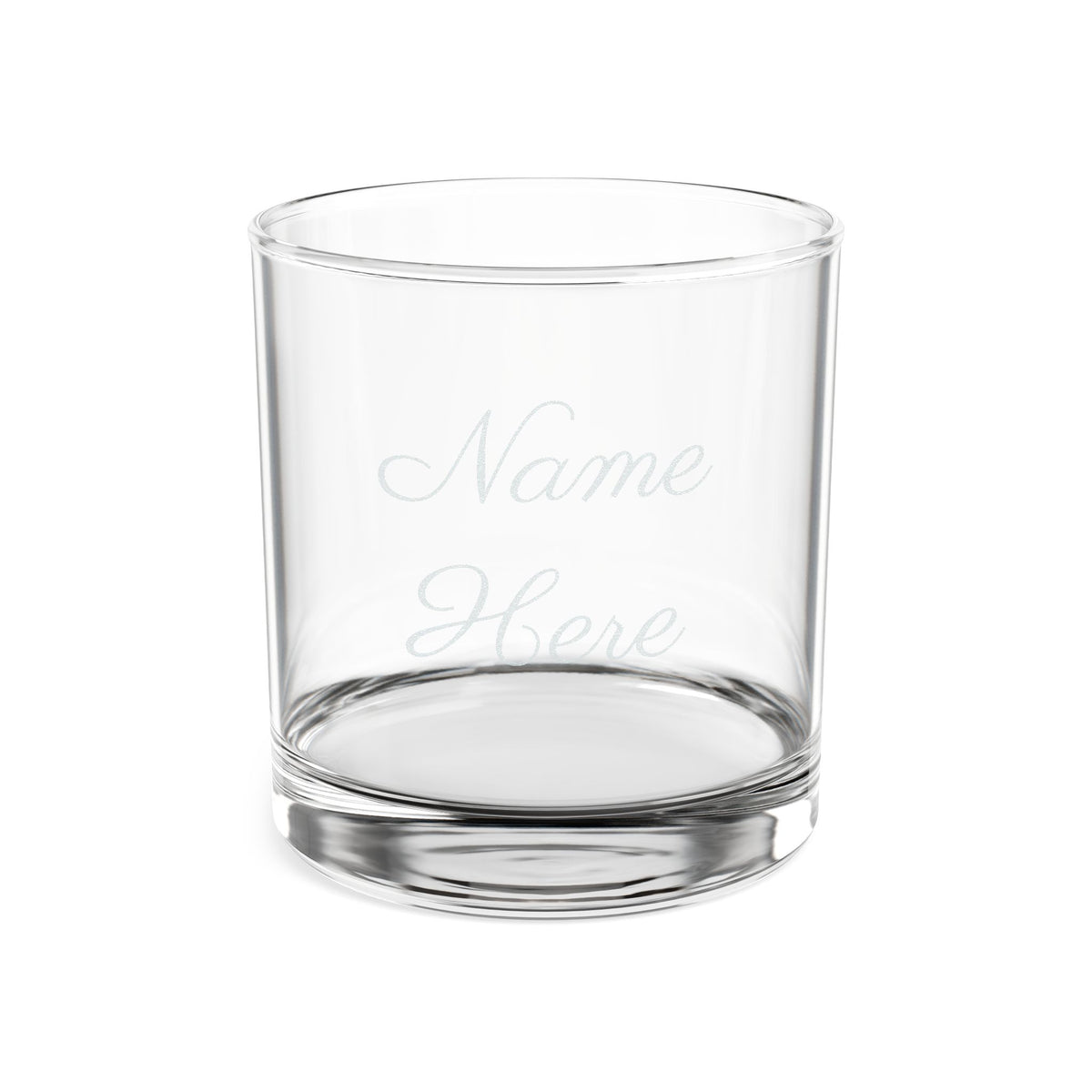 Engraved 10oz Rocks Glass — Personalized Name Whiskey Tumbler
