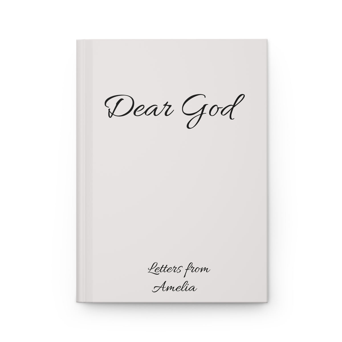 Dear God Personalized Prayer Journal, Custom Prayer Notebook, Prayer Diary, Faith Journal, Gifts for Men and Women, Lined Prayer & Devotional Notebook (Philippians 4:6)