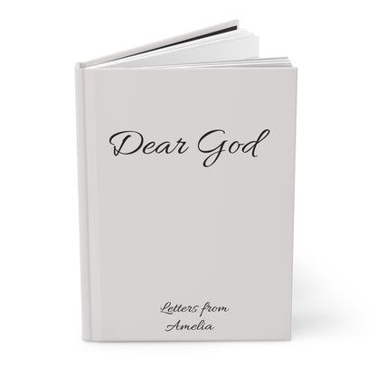 Dear God Personalized Prayer Journal, Custom Prayer Notebook, Prayer Diary, Faith Journal, Gifts for Men and Women, Lined Prayer & Devotional Notebook (Philippians 4:6)