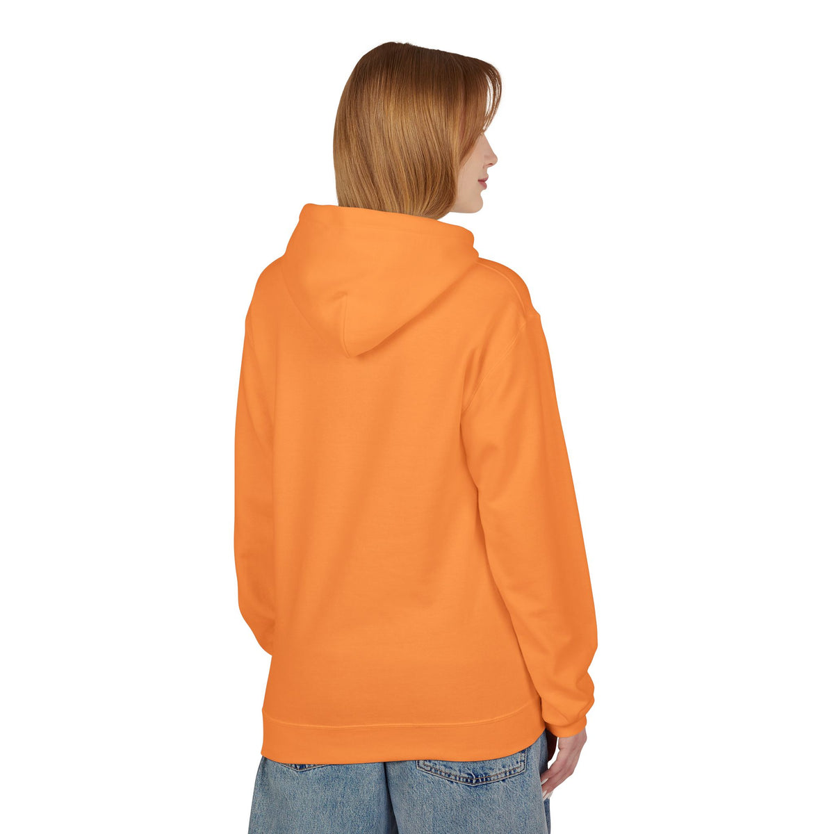 Halloween Split-Scene Hoodie — "I Swing Both Ways" Pumpkin & Haunted Night Design