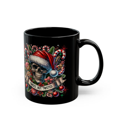 "Sweet, But Twisted" Skull Mug