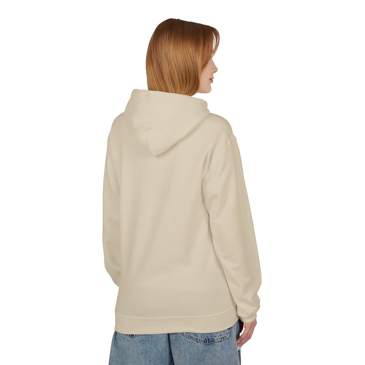 Halloween Split-Scene Hoodie — "I Swing Both Ways" Pumpkin & Haunted Night Design