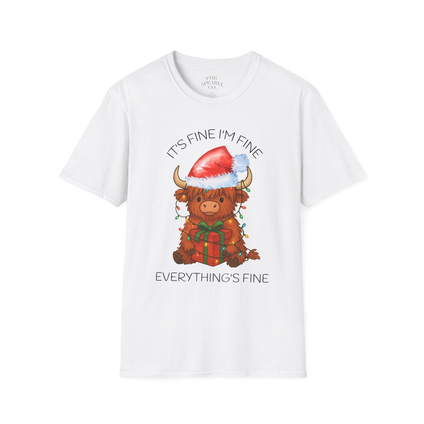 Everything’s fine Christmas Cow