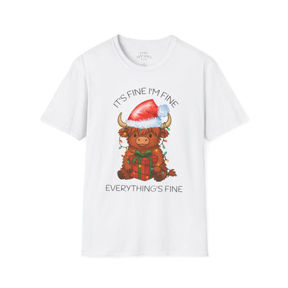 Everything’s fine Christmas Cow