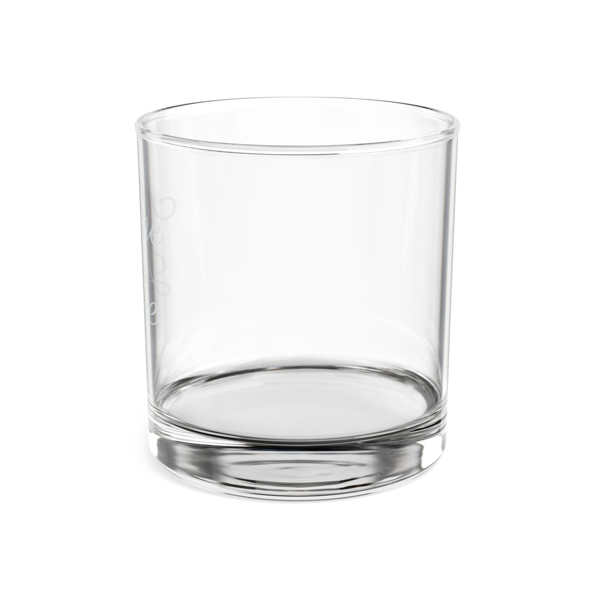 Engraved 10oz Rocks Glass — Personalized Name Whiskey Tumbler