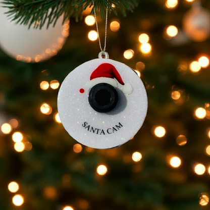 ✨ Santa Cam Ornament ✨