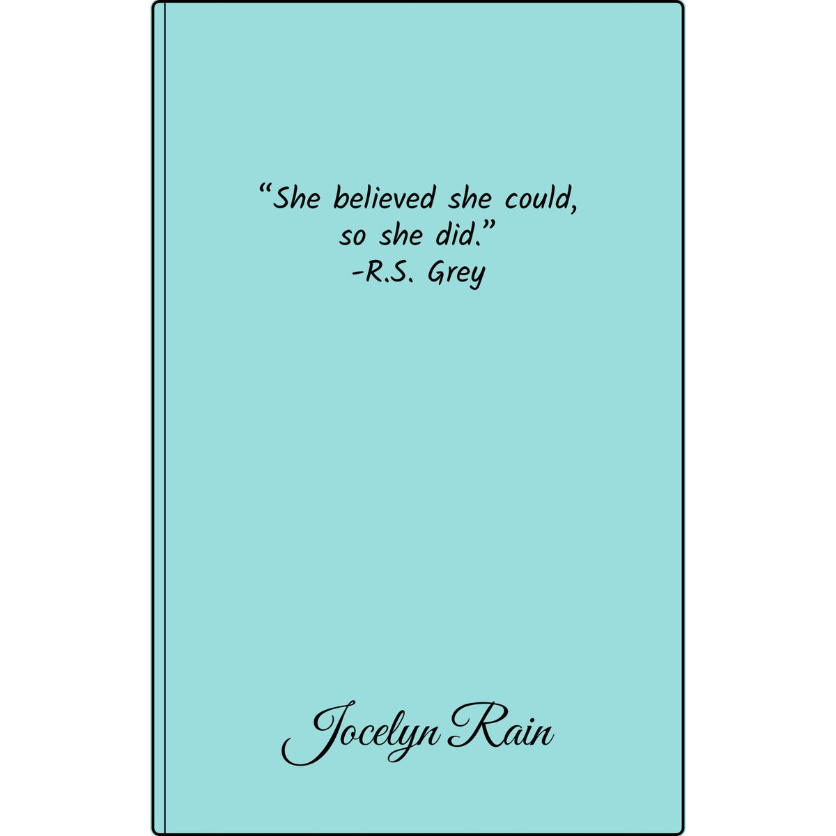Engravable Vegan Leather Journal — Personalized Custom Text & Name