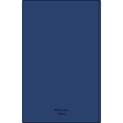 Engravable Vegan Leather Journal — Personalized Custom Text & Name