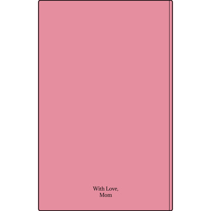 Engravable Vegan Leather Journal — Personalized Custom Text & Name