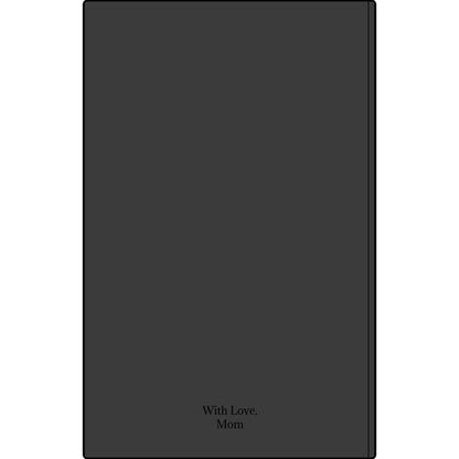 Engravable Vegan Leather Journal — Personalized Custom Text & Name