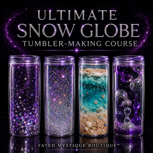 Ultimate Snow Globe Tumbler-Making Course
