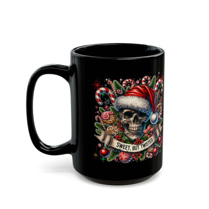 "Sweet, But Twisted" Skull Mug