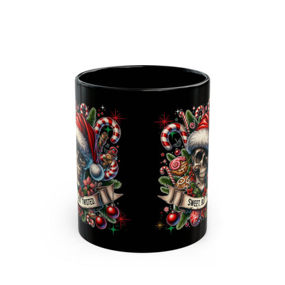 "Sweet, But Twisted" Skull Mug