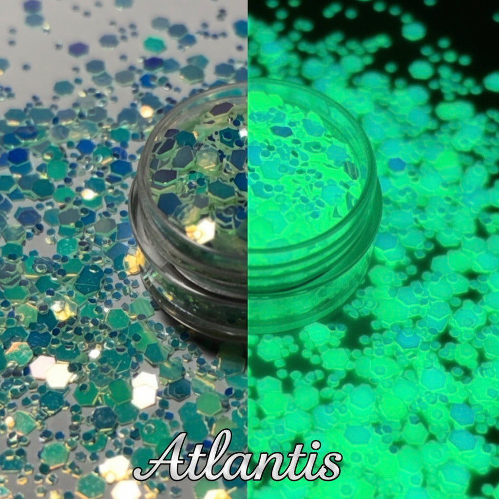 Color Shifting Glow Glitter