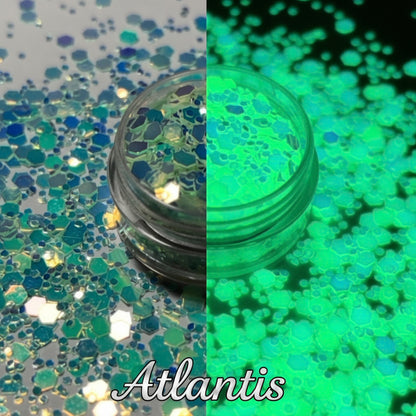 Color Shifting Glow Glitter
