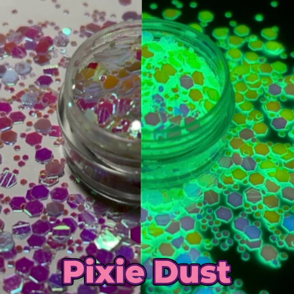 Color Shifting Glow Glitter
