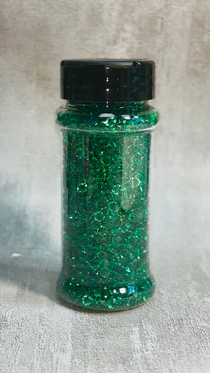 Dark Green acrylic Diamonds for tumblers 