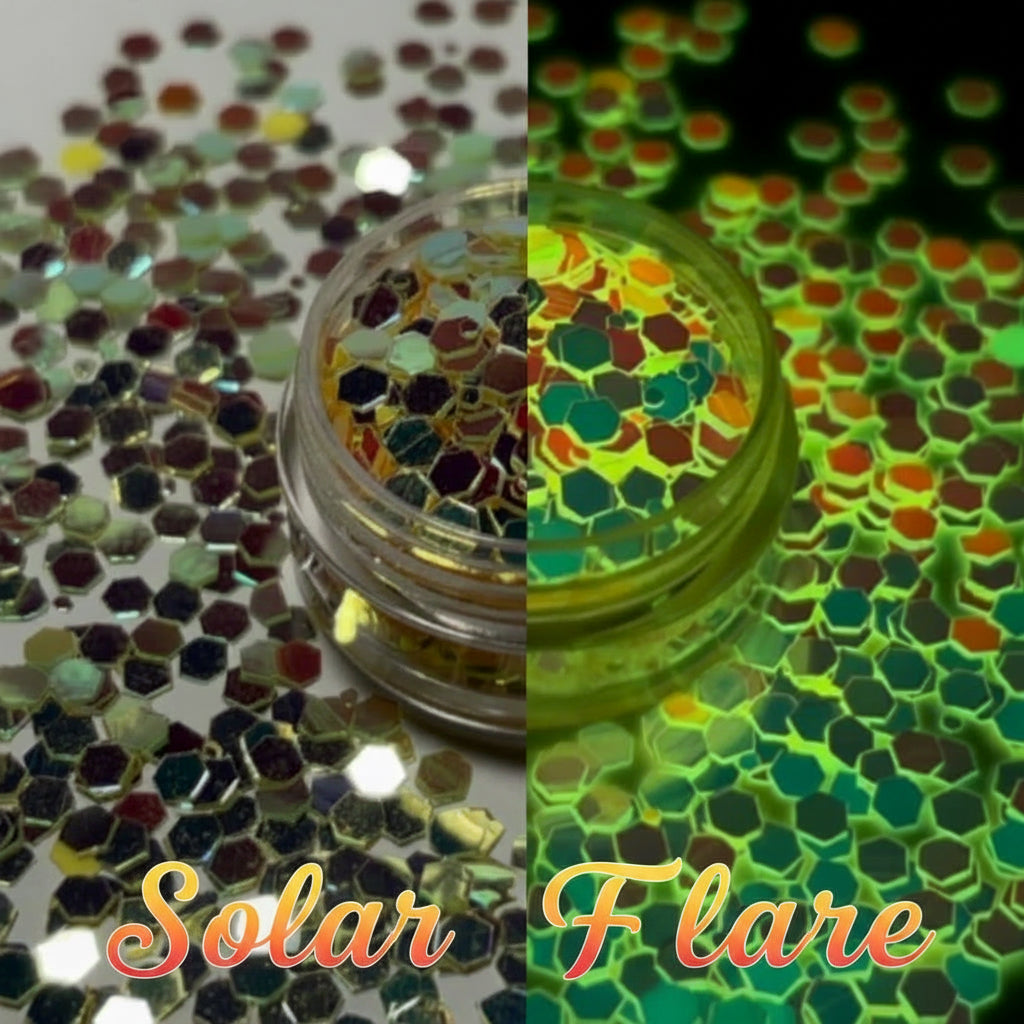 Color Shifting Glow Glitter
